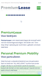 Mobile Screenshot of premiumlease.be